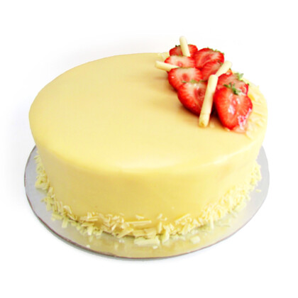 Strawberry & White Chocolate Cake